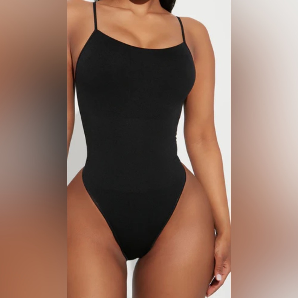 Always Snatched Sculpt Shapewear Bodysuit - Black
